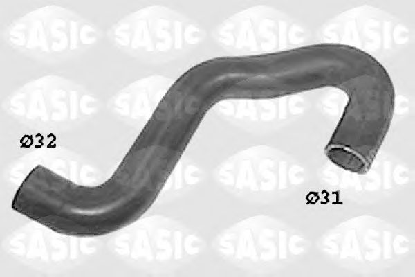 Патрубок радиатора SASIC SWH6814