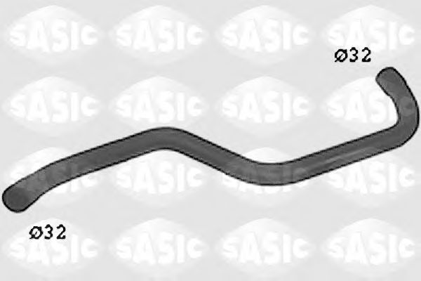 Патрубок радиатора SASIC SWH6820