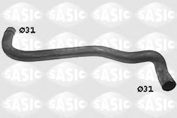 Патрубок радиатора SASIC SWH6821