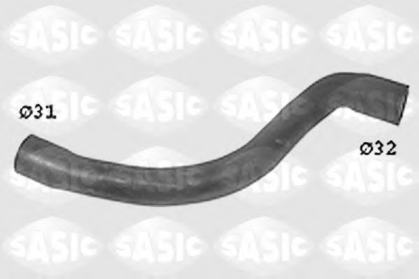 Патрубок радиатора SASIC SWH6826