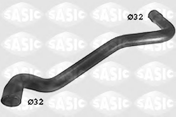 Патрубок радиатора SASIC SWH6828