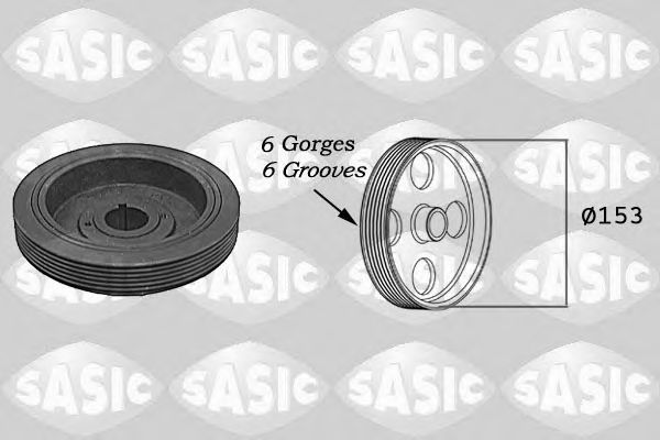 Шкив коленвала SASIC 5150G30