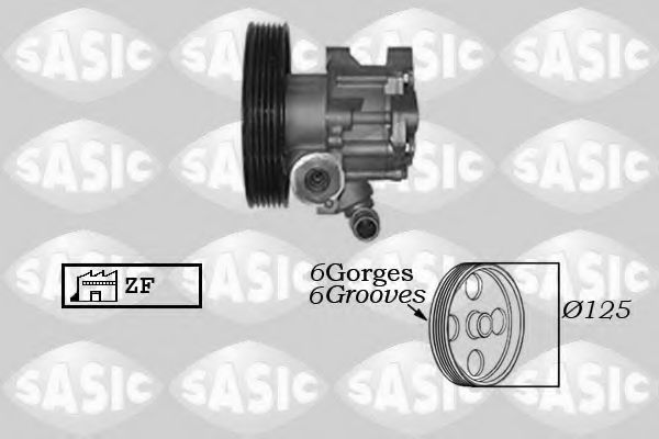 Насос гидроусилителя руля SASIC 7070001