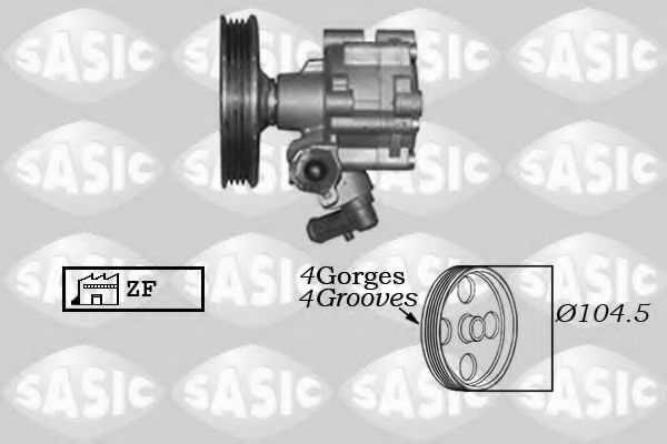 Насос гидроусилителя руля SASIC 7070003
