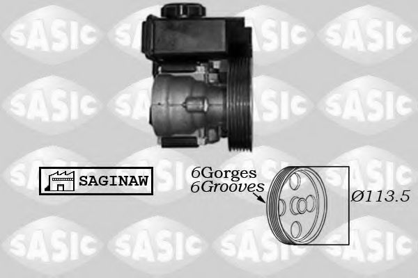 Насос гидроусилителя руля SASIC 7070008