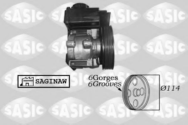 Насос гидроусилителя руля SASIC 7070021