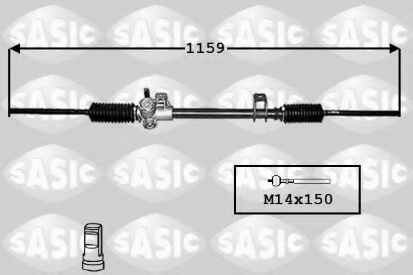 Рулевая рейка SASIC 4006011