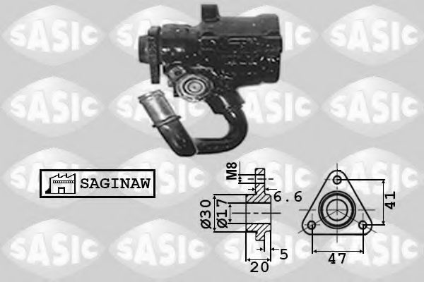 Насос гидроусилителя руля SASIC 7076034
