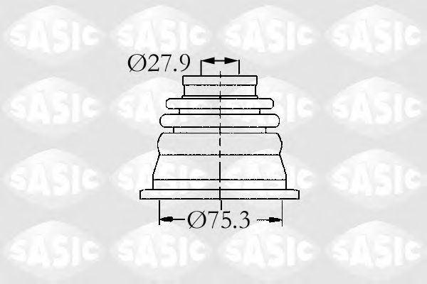 Комплект пыльника шруса SASIC 4003470