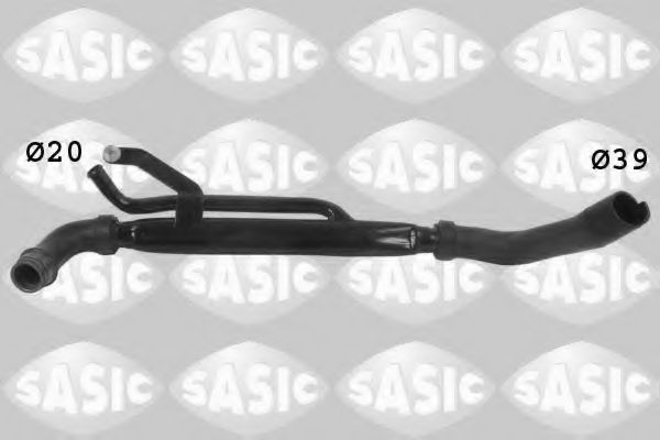 Патрубок радиатора SASIC 3400005