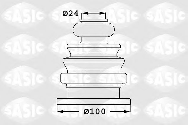 Комплект пыльника шруса SASIC 1906022