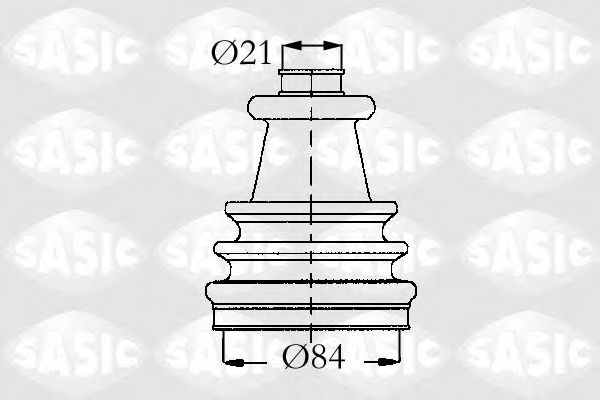 Комплект пыльника шруса SASIC 4003426