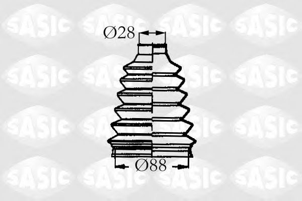 Комплект пыльника шруса SASIC 4003455