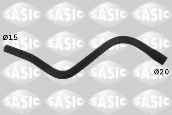 Патрубок радиатора SASIC 3400012
