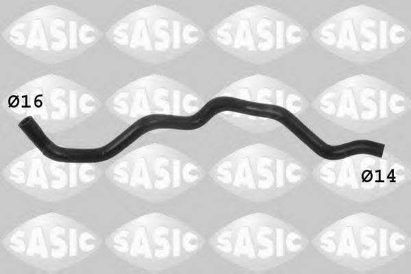 Патрубок радиатора SASIC 3400015