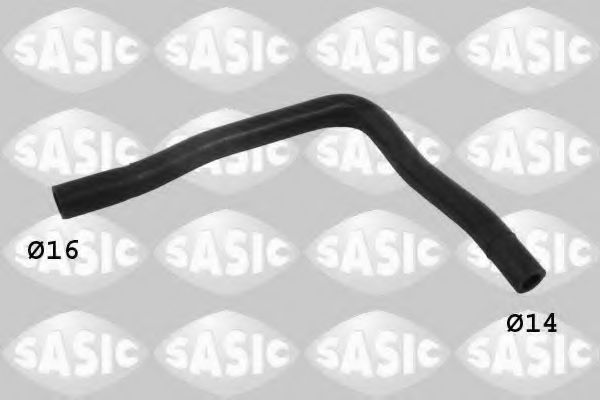 Патрубок радиатора SASIC 3400017
