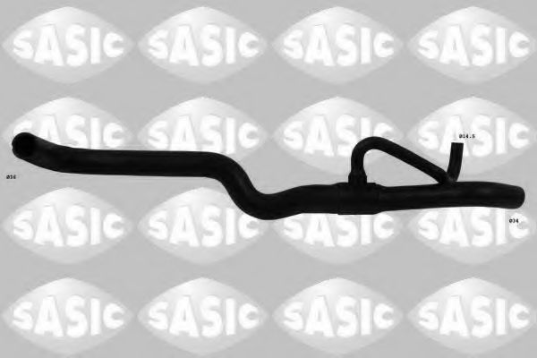 Патрубок радиатора SASIC 3400023