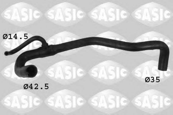 Патрубок радиатора SASIC 3400028