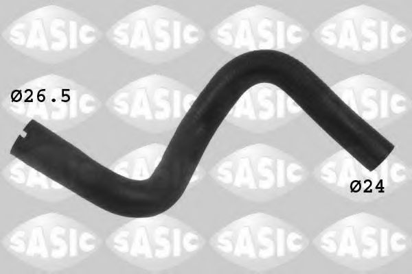 Патрубок радиатора SASIC 3400040