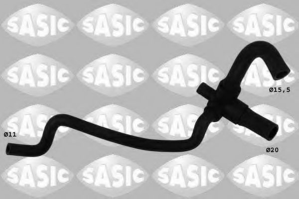 Патрубок радиатора SASIC 3404020
