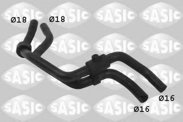 Патрубок радиатора SASIC 3406003