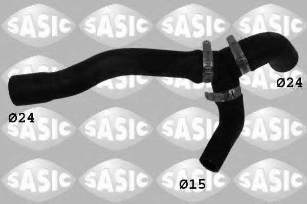 Патрубок радиатора SASIC 3406009