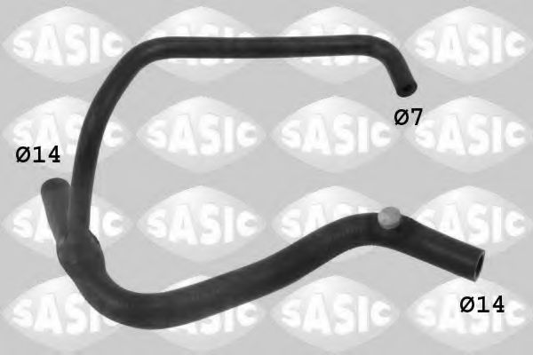 Патрубок радиатора SASIC 3406015