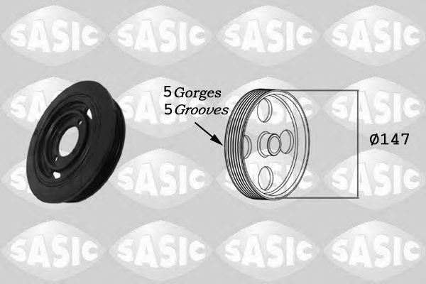 Шкив коленвала SASIC 2156009