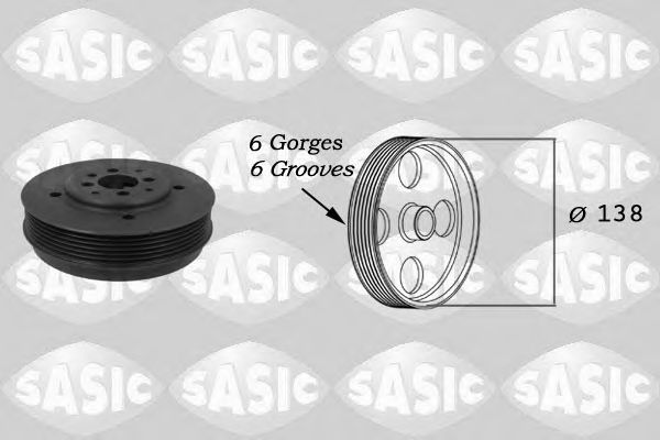 Шкив коленвала SASIC 2156011