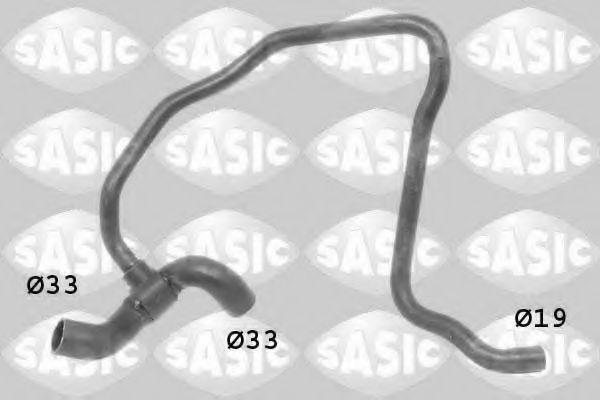 Патрубок радиатора SASIC 3406029