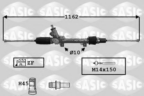 Рулевая рейка SASIC 7170021