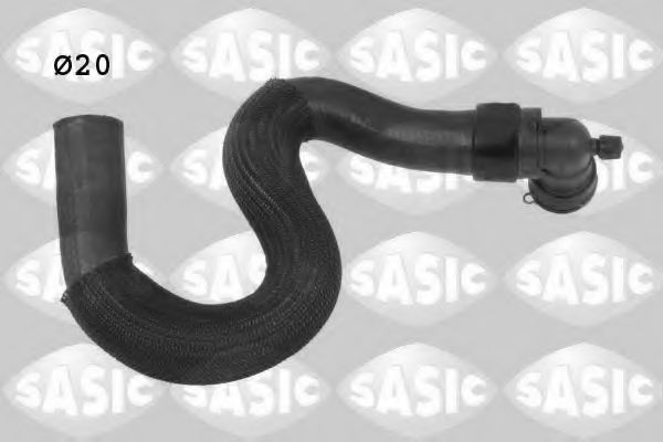 Патрубок радиатора SASIC 3400045