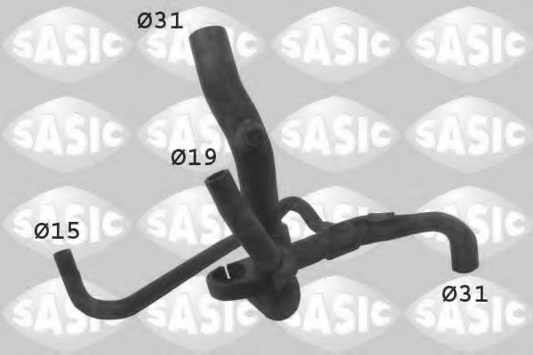 Патрубок радиатора SASIC 3404007