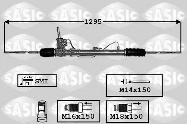 Рулевая рейка SASIC 7174025