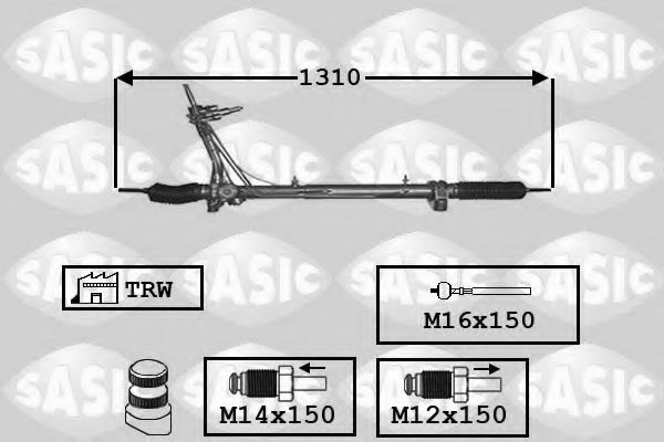 Рулевая рейка SASIC 7170025