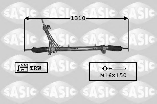 Рулевая рейка SASIC 7170026