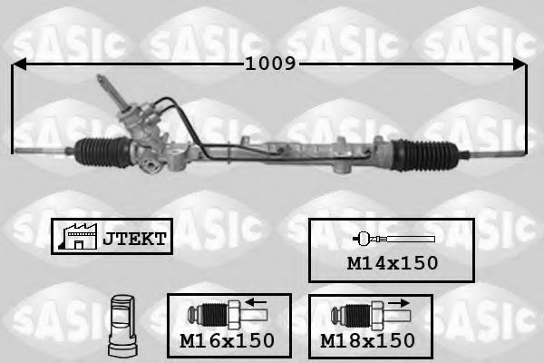 Рулевая рейка SASIC 7174017
