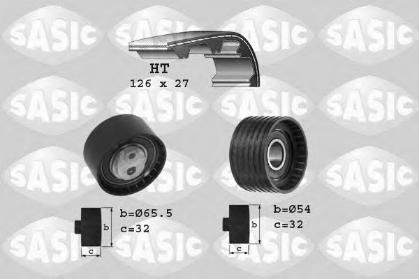 Комплект ГРМ SASIC 1754001