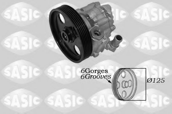 Насос гидроусилителя руля SASIC 7070049