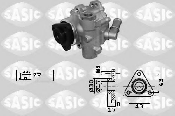 Насос гидроусилителя руля SASIC 7076067