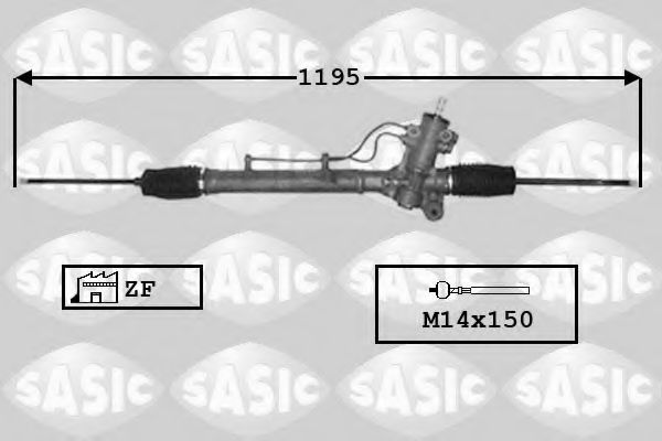 Рулевая рейка SASIC 7176057