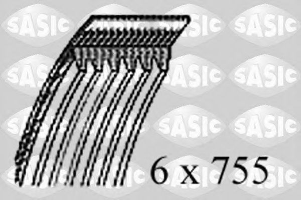 Поликлиновой ремень SASIC 1770065
