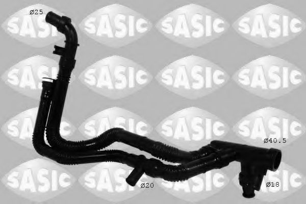 Патрубок радиатора SASIC 3400046