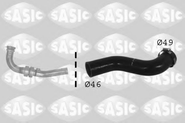Патрубок наддува SASIC 3334006
