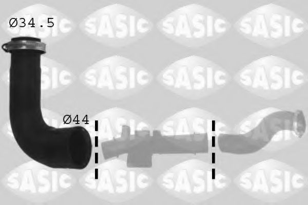 Патрубок наддува SASIC 3334008