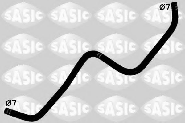 Патрубок радиатора SASIC 3400087