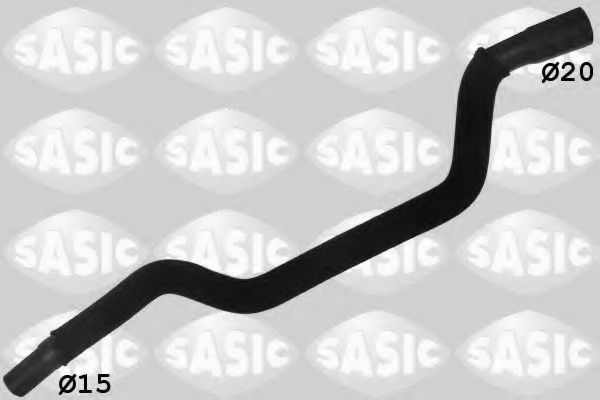 Патрубок радиатора SASIC 3400089