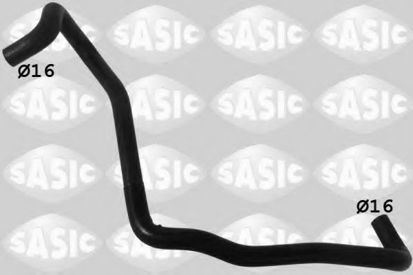 Патрубок радиатора SASIC 3400093