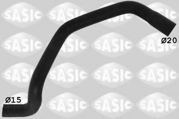Патрубок радиатора SASIC 3400102
