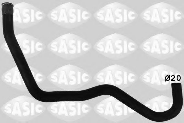 Патрубок радиатора SASIC 3400113